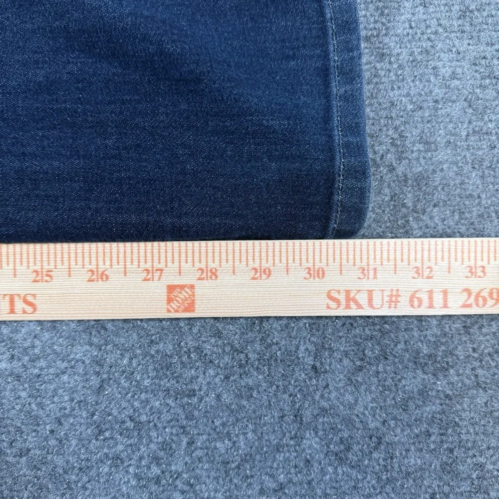 DU/ER Jeans Mens 32x32 (Fits 32x31) Blue L2X Stay Dry Slim Fit Stretch Dark Wash